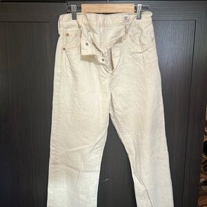 Men’s Levi’s jeans W29/L32 offwhite color